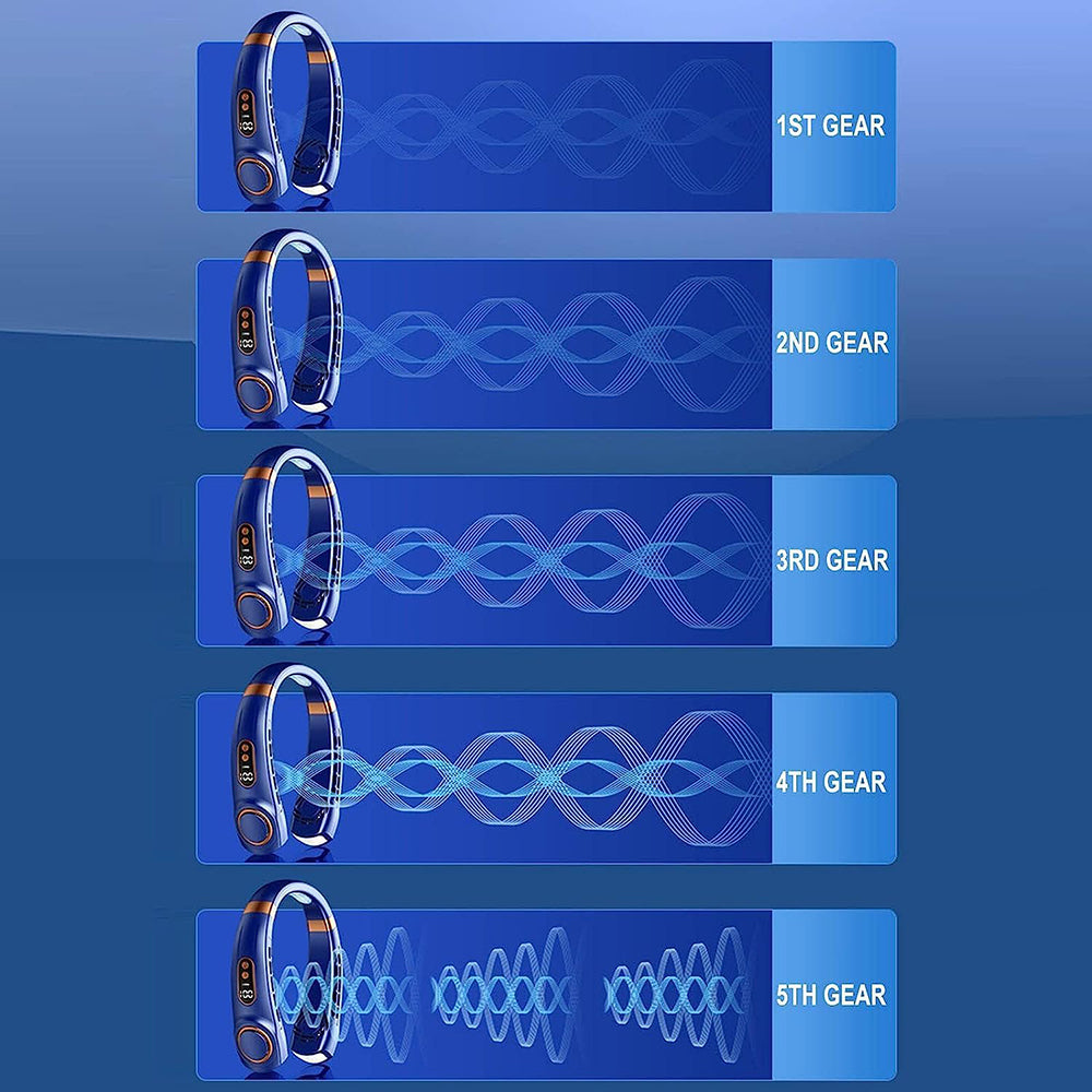 Bladeless Neck Fan - Stay Fresh, Anywhere this summer.