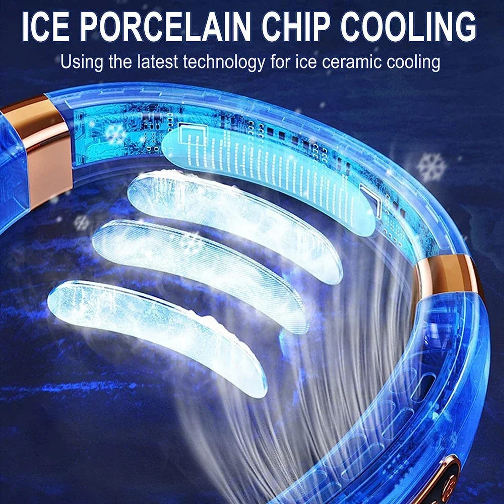 Bladeless Neck Fan - Stay Fresh, Anywhere this summer.